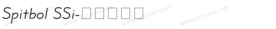Spitbol SSi字体转换